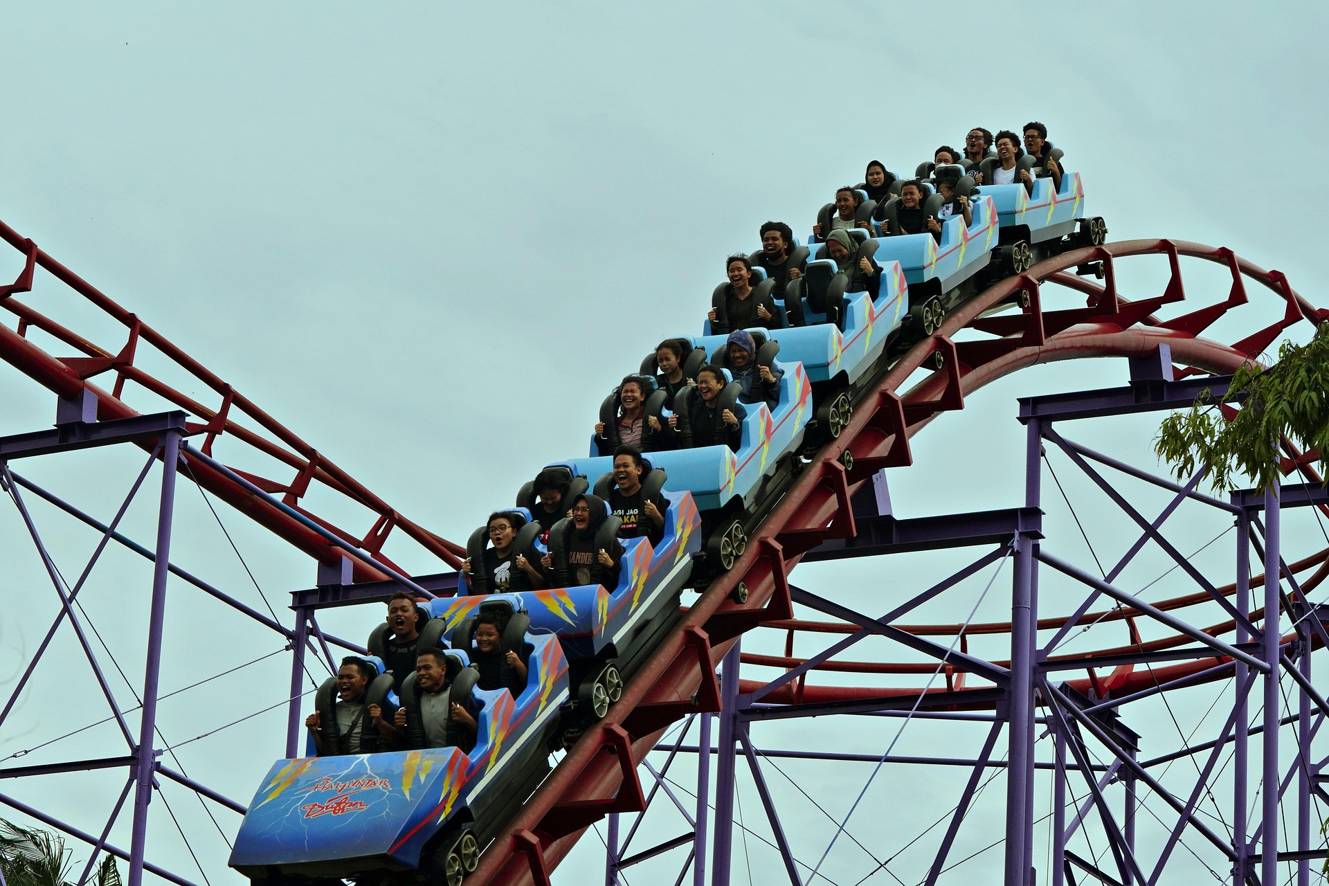 escapade au parc d'attractions