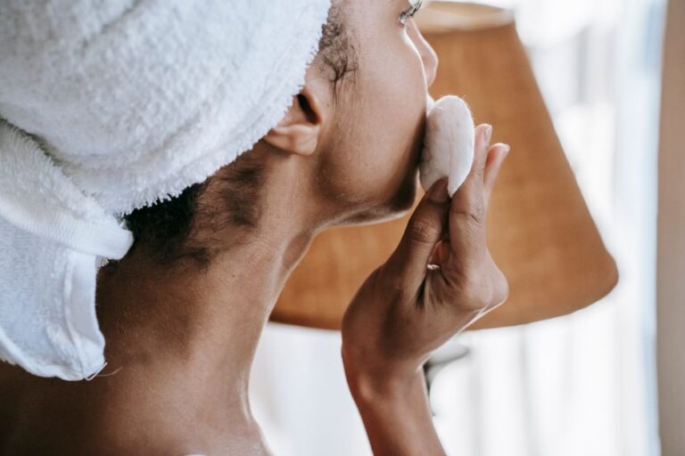routine skincare peau sensible